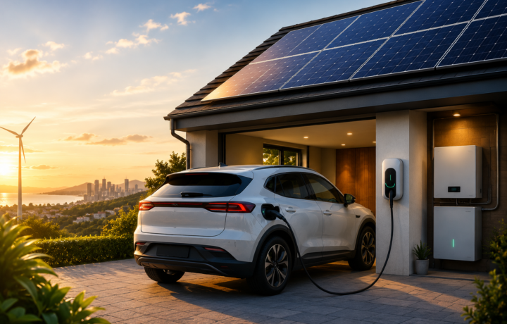 Carro elétrico e energia solar: quanto custa carregar em casa?