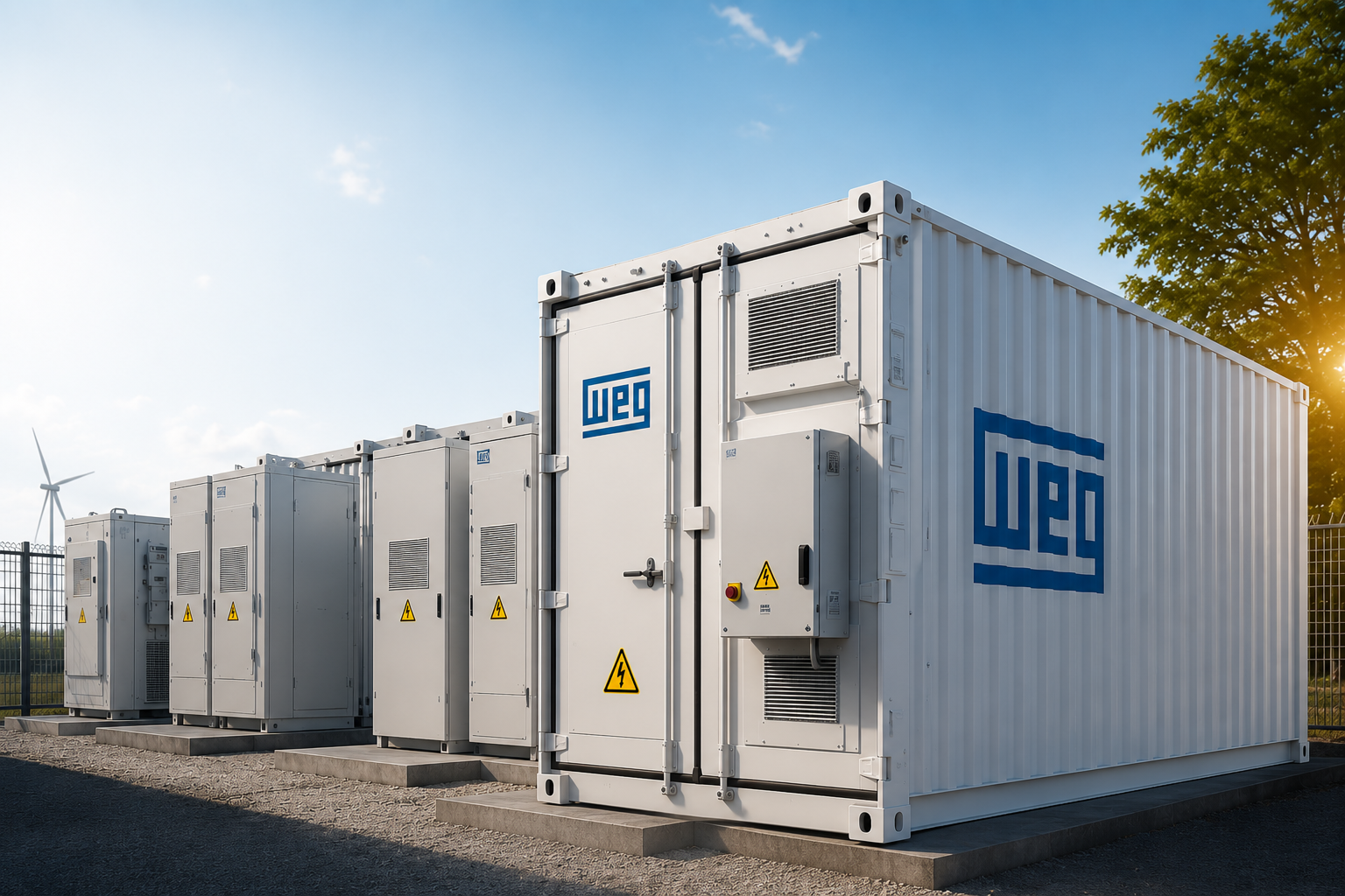 Sistema BESS para armazenamento de energia